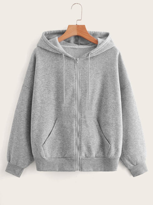 Zipper Hoodie | Fleece