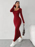 Scoop Neck Dress