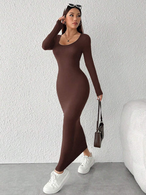 Scoop Neck Dress