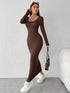 Scoop Neck Dress