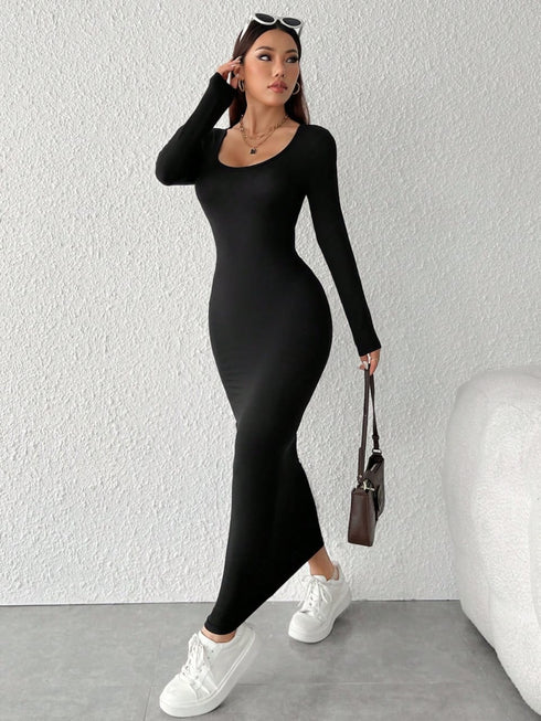 Scoop Neck Dress