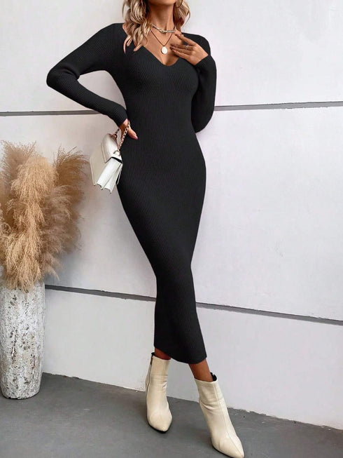 V-Neck Dress