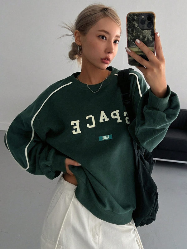 Stripes Sweatshirt | Printed