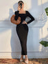 Square Neck Dress