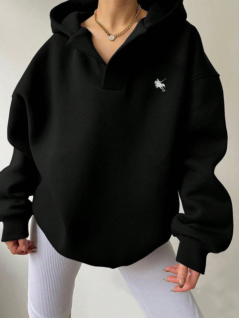 Dropshoulder Hoodie | Printed