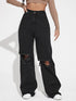 Women's Distressed Denim Jeans