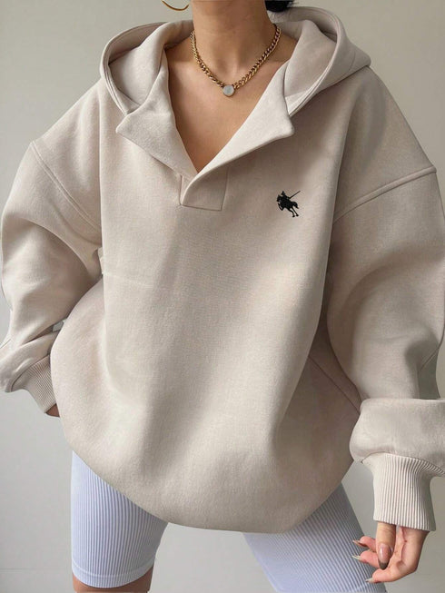 Dropshoulder Hoodie | Printed