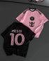 'Messi-10' Round Neck Oversized Tee | Graphic Print