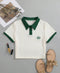 Polo Contrast Color | Graphic Printed