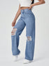 Women's Distressed Denim Jeans