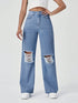 Women's Distressed Denim Jeans