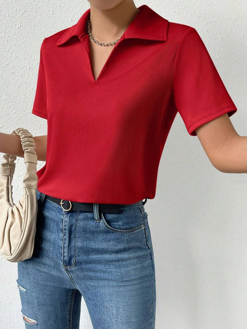 V-Polo Top