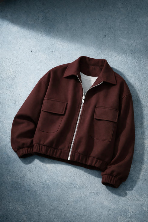 FLAP POCKET ZIPPER | FLEECE