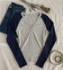 Reglan V-Neck Henley