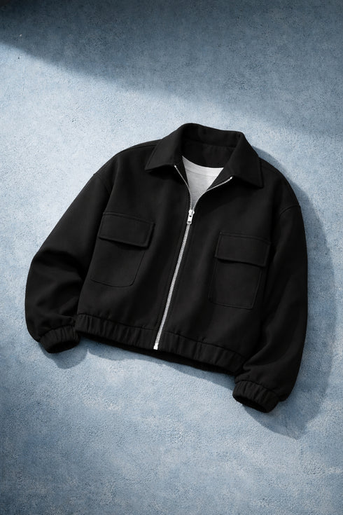 FLAP POCKET ZIPPER | FLEECE