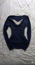 Lace Henley Top