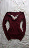 Lace Henley Top