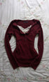Lace Henley Top