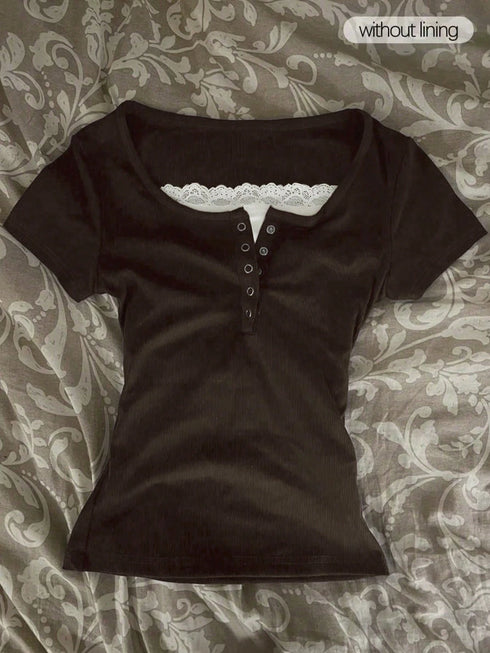 Lace Henley 6.0 | Half